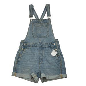 Urban Outfitters BDG Linda Denim Shortall Overall 27 Blue Cuffed